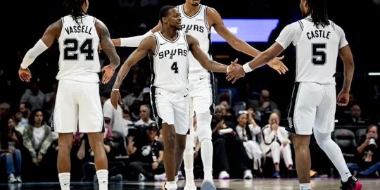 Formula 1-ESPN预测开拓者vs马刺：开拓者胜率19.9%，马刺胜率80.1%